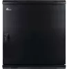 GETFORT CALI 12U sieninis 19 inch serverių spintos korpusas 600x450 mm, plieninės durelės, juodos spalvos