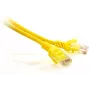 GETFORT Cat.5e UTP Patch Cable 0.25m Geltonas