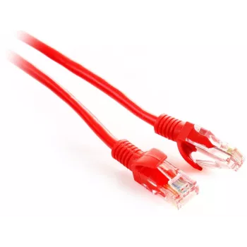 GETFORT Cat.5e UTP Patch Kabelis 1m Raudonas
