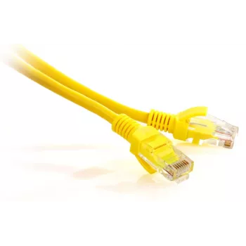GETFORT Cat.5e UTP Patch Cable 1m Geltonas