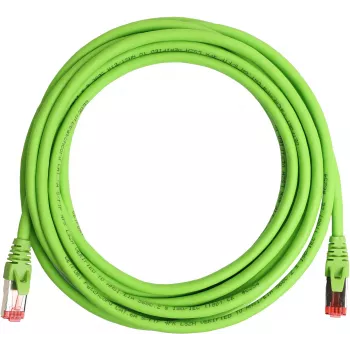 GETFORT Cat.6A S/FTP LSOH Patch Cable 3m Žalia