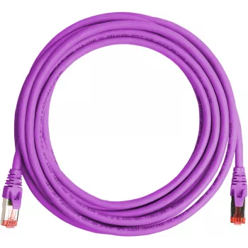GETFORT Cat.6A S/FTP LSOH Pataisos kabelis 5m Violetinė