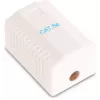 GETFORT GF-1G5EFTP ekranuotas montuojamas ant paviršiaus RJ45 Cat.5e modulis, baltas