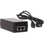 GETFORT GF-48D1000 48W pasyvus PoE injektorius, 100-240V AC į 48V DC, 10/100 Mbps, 2x RJ45, suderinamas su IEEE 802.3af/at