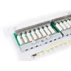 GETFORT PGF-6FTP24-B6-G Patch Panel FTP CAT.6 24 Port Pilka 1U Rackmount