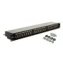 GETFORT PGF-6FTP24-B6 Patch Panel FTP Cat.6 24 prievadų 19 colių 1U juodas