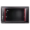 GETFORT WGF06-64EH-WGB 19 colių 6U sieninis tinklo spintos stovas 600x450 mm juodas