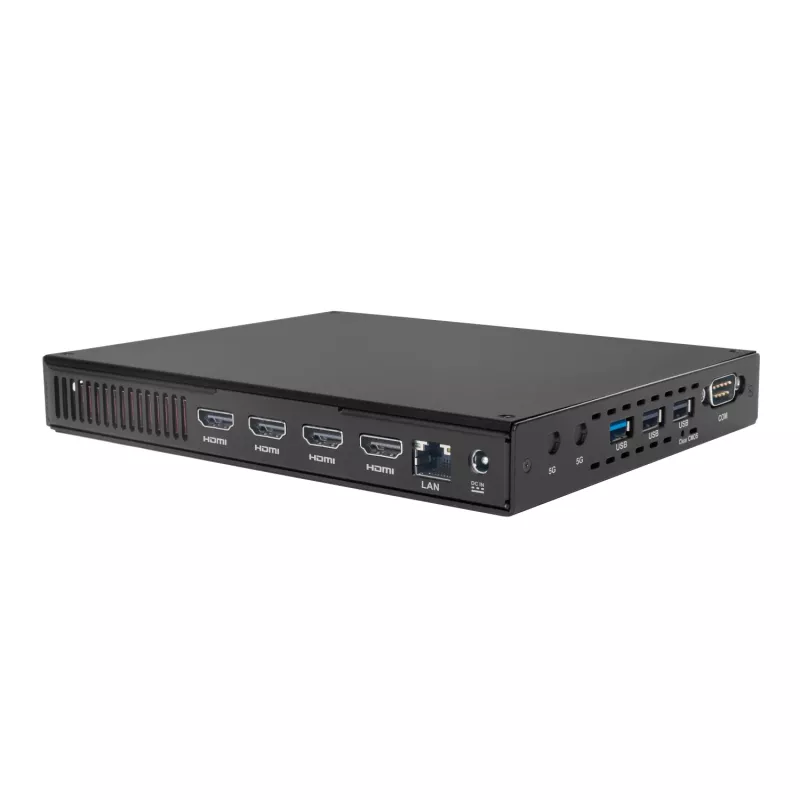 Giada D614-U1 Intel Core 5 120U belaidis knygos formato reklamos grotuvas su keturių 4K ekranų palaikymu
