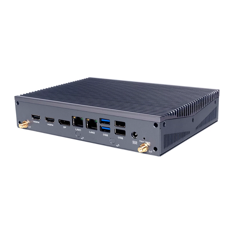 Giada DF612 beventilis mini kompiuteris Intel Core i3-1215U 6C/8T Dual GbE 2x DDR4 4K