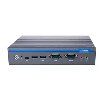 Giada DF612 beventilis mini kompiuteris, Intel Core i5-1235U, 2x DDR4 SO-DIMM, 2x 2.5GbE LAN, dvigubas COM, 4K dvigubas ekranas, aliuminio korpusas, Barebone