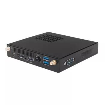 Giada DK310 be ventiliatoriaus mini kompiuteris Intel Celeron J6412 4GB RAM be OS dvigubas Gigabit Ethernet