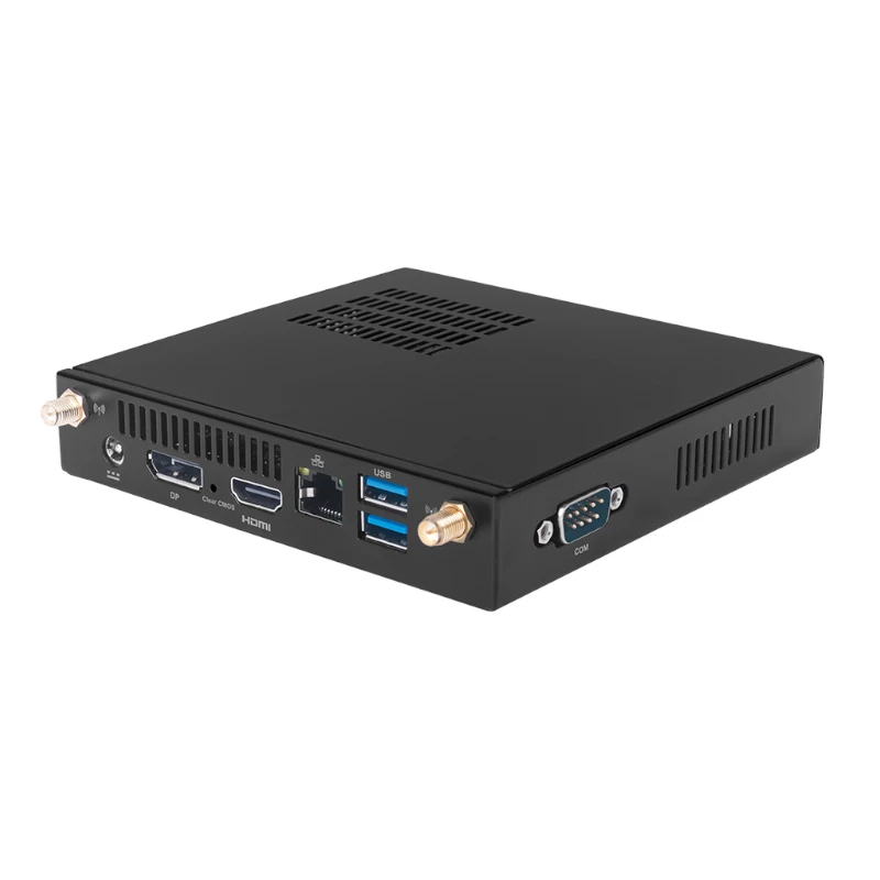 Giada DK310 be ventiliatoriaus mini kompiuteris Intel Celeron J6412 4GB RAM be OS dvigubas Gigabit Ethernet