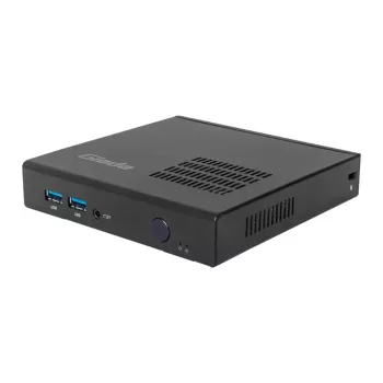 Giada DK310 be ventiliatoriaus mini kompiuteris Intel Celeron J6412 4GB RAM be OS dvigubas Gigabit Ethernet