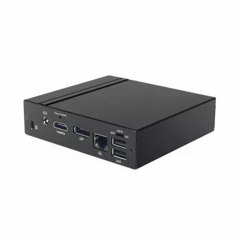 Giada VM23 belaidis 4K skaitmeninių ekranų medijos leistuvas - Intel Celeron J3160, 4GB RAM, 64GB SSD, dvigubas HDMI, DisplayPort, dvigubas GbE, VESA laikiklis