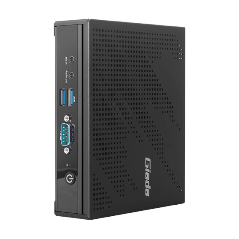Giada VM27 Beventiliatoris Mini PC Intel Celeron N6210 4GB DDR4 64GB eMMC Windows 10 Pro Dual LAN Wi-Fi 6