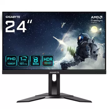 GIGA-BYTE G24F 2 UK 23.8 inch Full HD SS IPS Gaming Monitor, 180Hz, 1ms, FreeSync Premium