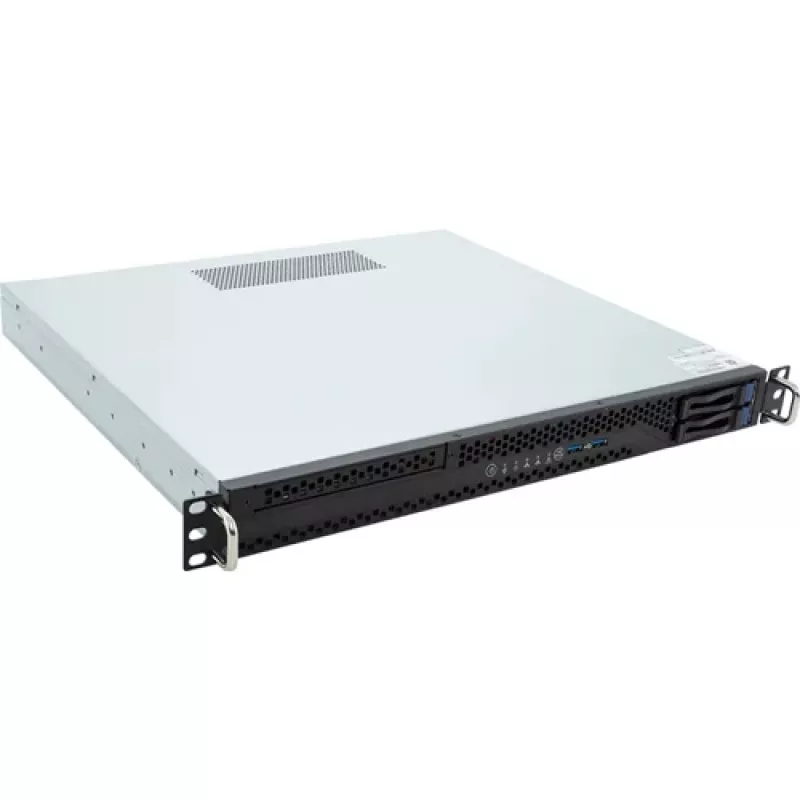 GIGA COMPUTING Gigabyte R113-C10-AA02 1U stelažinis serverio barebone, AMD EPYC ir Ryzen, 4x 2,5 colio lizdai, 400W PSU