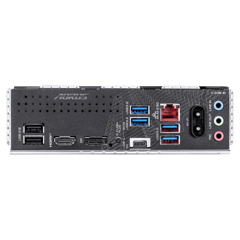 Gigabyte B550M X AORUS ELITE WIFI7 Micro-ATX pagrindinė plokštė (AM4, DDR4, 2x M.2, Wi-Fi 7)