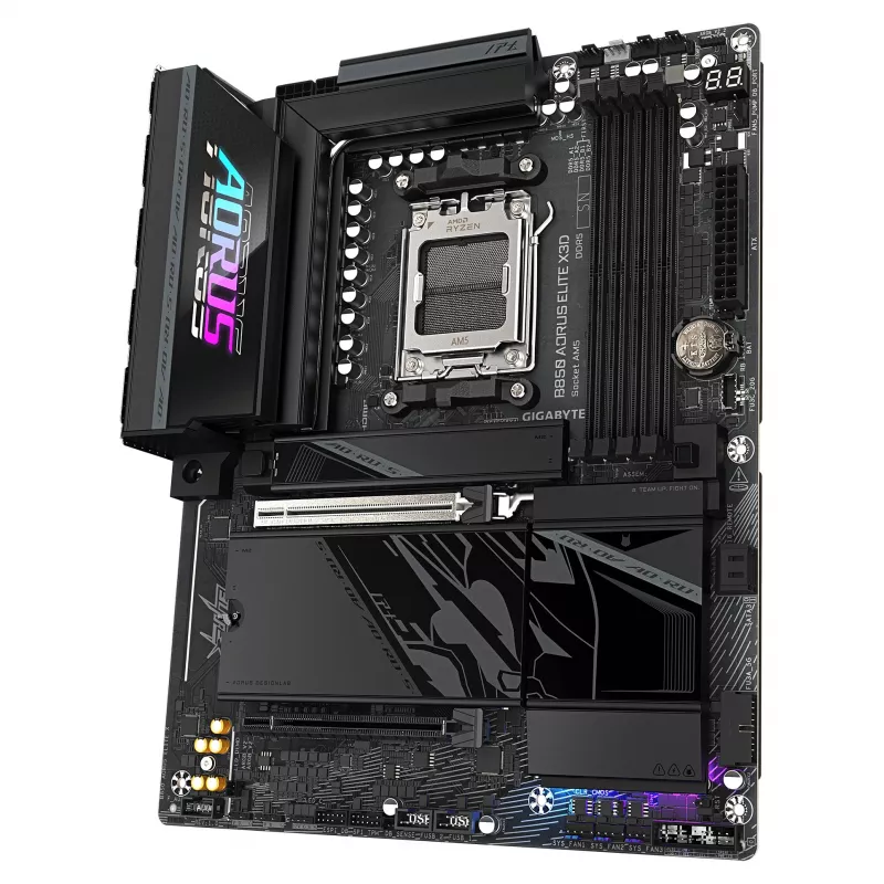 GIGABYTE B850 AORUS ELITE X3D AM5 ATX pagrindinė plokštė, DDR5, 4xDIMM, HDMI, 2.5GbE, Wi-Fi 6E