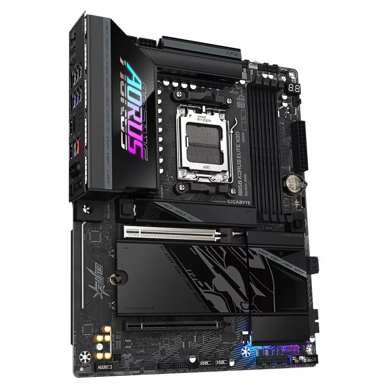 GIGABYTE B850 AORUS ELITE X3D AM5 ATX pagrindinė plokštė, DDR5, 4xDIMM, HDMI, 2.5GbE, Wi-Fi 6E