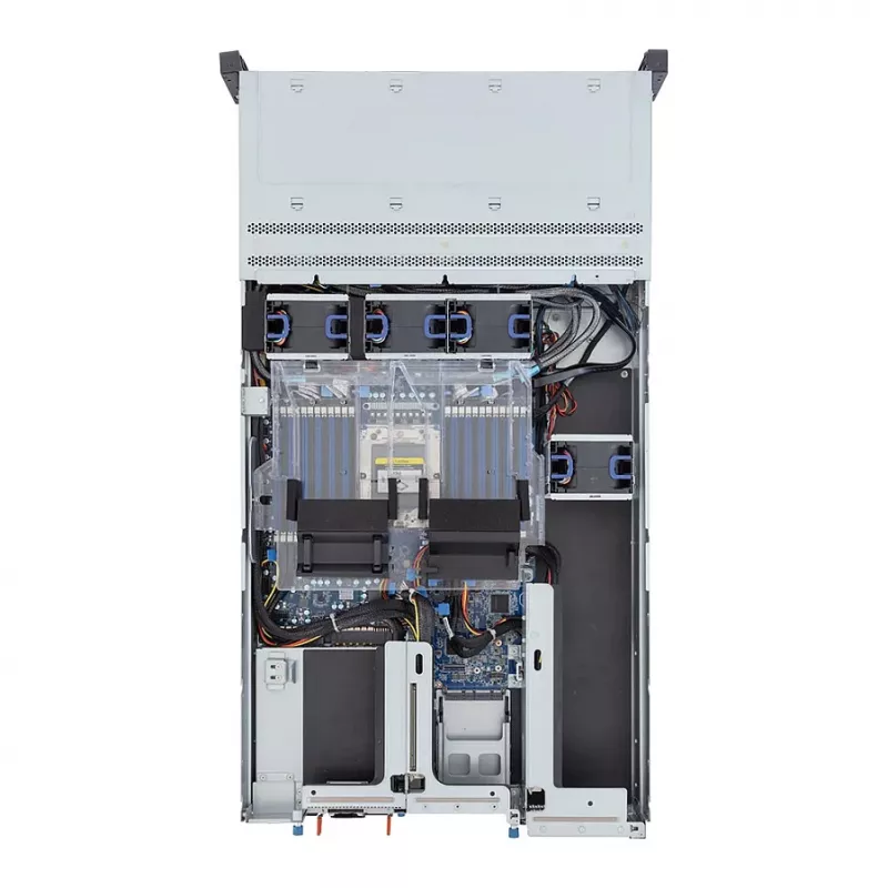 Gigabyte R263-ZG0-AAL2 (Rev. 3.x) 2U serveris barebone, vienas AMD SP5 lizdas, 12x 3,5/2,5 colio