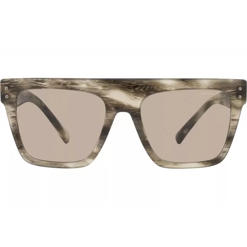 Giorgio Armani Universalūs Akiniai nuo Saulės AR8177-5922-3 Havana Acetato Rėmelis Rudi Lęšiai 52mm