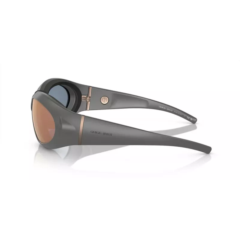 GIORGIO ARMANI Unisex Akiniai AR8201Q60504Z Juodas Rėmas Pilki Gradientiniai Lęšiai 61mm