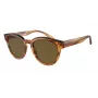 Giorgio Armani moteriški drugelio formos akiniai nuo saulės AR8164F592173 tamsiai Havana rudi gradientiniai 55/20/145 mm