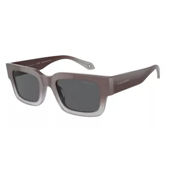 GIORGIO ARMANI Moteriški katės akies akiniai nuo saulės AR8184U5980B1 Havana Acetate Brown Gradient 52mm