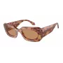 GIORGIO ARMANI Moteriški akiniai nuo saulės AR8182-597853 Havana Brown Acetate 52mm