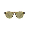 GIORGIO ARMANI Moteriški Akiniai nuo Saulės AR8190U59871W – Stačiakampis Acetato Rėmas, Pilki Lęšiai, 50/19/140 mm