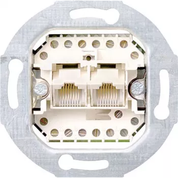 Gira duomenų lizdo įdėklas UAE/IAE/ISDN Standard 55, E2, Event Klar, Event, Event Opak, Esprit, ClassiX, System 55 019000