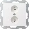 Gira garsiakalbio lizdo įdėklas System 55, Standard 55, E2, Event, Event Klar, Event Opak, Esprit, ClassiX Pure White (040203)