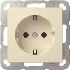 Gira System 55 SCHUKO lizdas kreminės spalvos (418801)