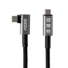 Gizzu 100W 10Gbps Type-C kampinis 1 m laidas