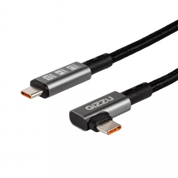 Gizzu 100W 10Gbps Type-C kampinis 1 m laidas