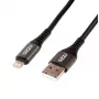 GIZZU 12W USB–Lightning 2 m laidas – MFi sertifikuotas greitas įkrovimas ir sinchronizavimas