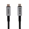 GIZZU 240W 20Gbps USB-C į USB-C laidas, 2 m, juodas