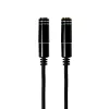 Gizzu 3-Pole garso skirstytuvo kabelis - juodas