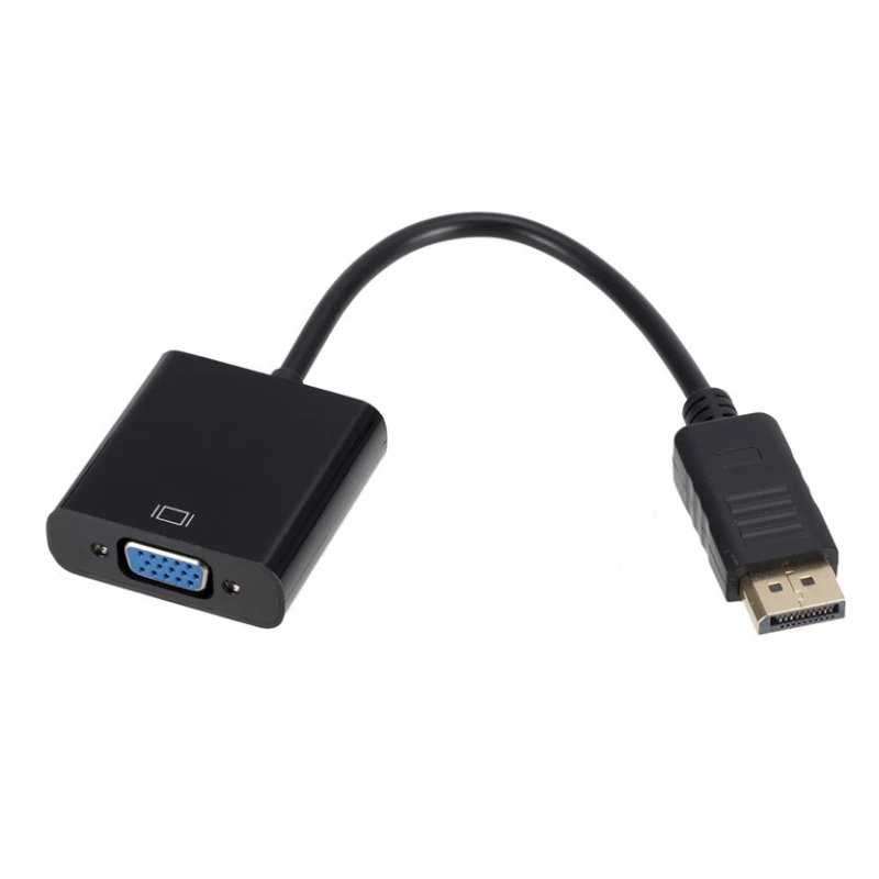 Gizzu 4K DisplayPort į VGA aktyvus adapteris Poly