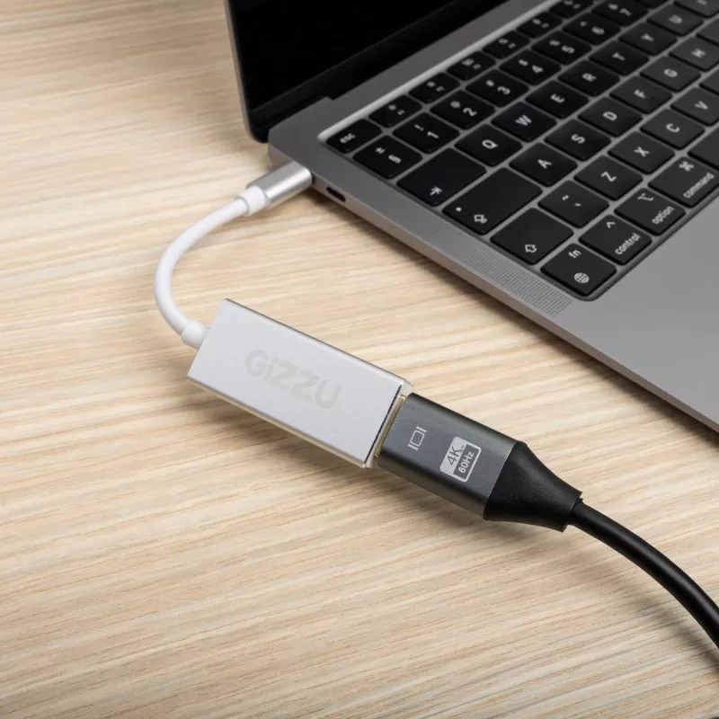 Gizzu 4K60Hz Type-C į DisplayPort adapteris