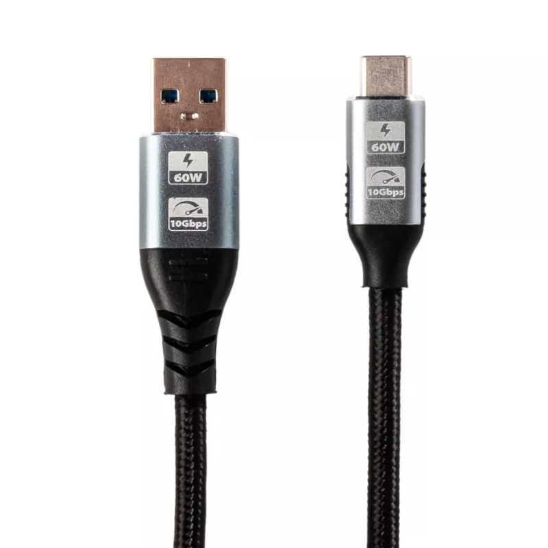GIZZU 60W 10Gbps USB į Type-C 1 m laidas