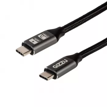 GIZZU 60W 5Gbps Type-C 1m laidas