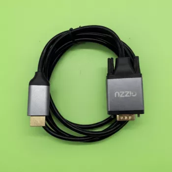 Gizzu Full HD HDMI į VGA kabelis (1,8 m) - juodas