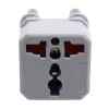 GIZZU GUTASA Universalus kelionių adapteris su 17W USB-C PD ir dviem USB-A prievadais