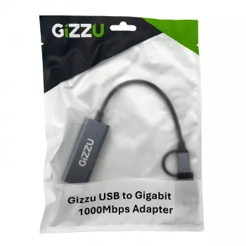 Gizzu High Speed Type-C/A Gigabit adapteris Poly