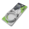 Gizzu Secure Wedge Code Cable Lock 1,8 m - kodinė spyna su plieniniu kabeliu