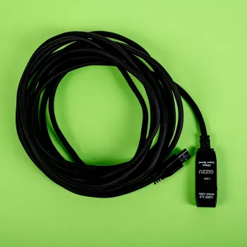 Gizzu USB 3.0 aktyvus prailginimo kabelis 5 m - juoda