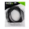 Gizzu USB 3.0 aktyvus prailginimo kabelis 5 m - juoda