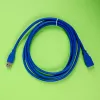 Gizzu USB 3.0 prailginimo laidas 2m – 5Gbps, vyriška į moterišką jungtį, juodas